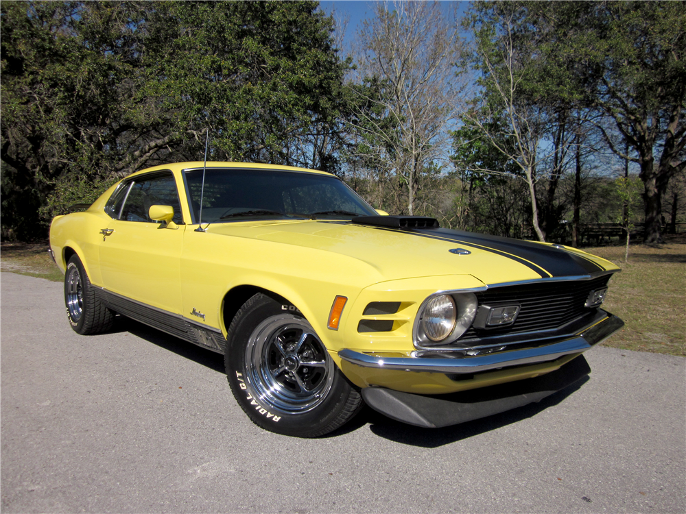 1970 FORD MUSTANG MACH 1 FASTBACK