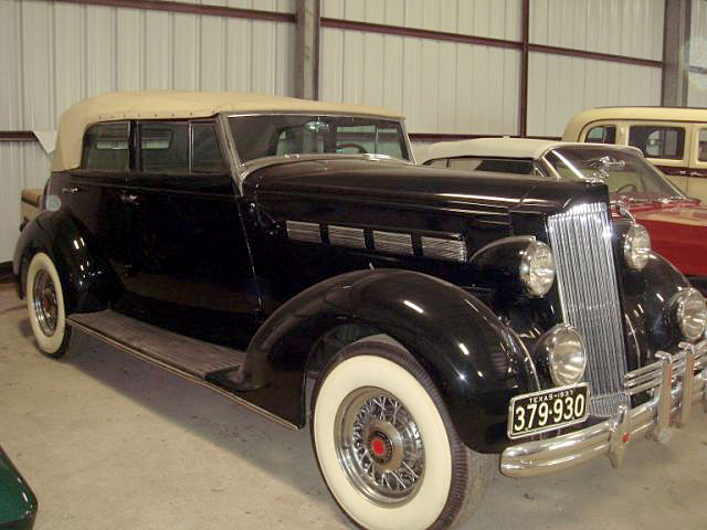 1937 PACKARD 120C 4-DOOR CONVERTIBLE