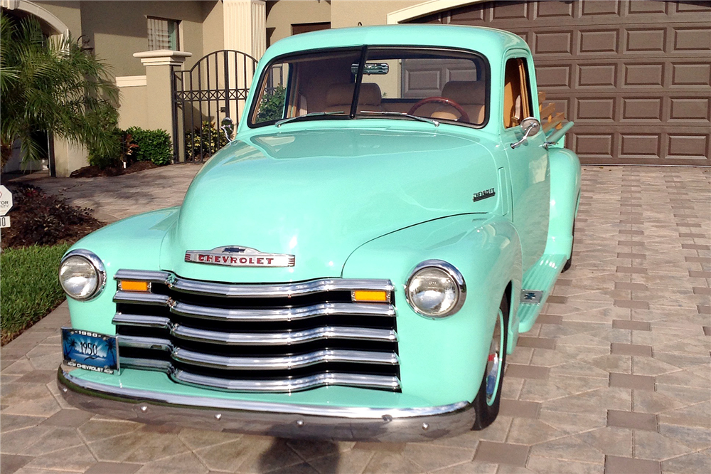 1950 CHEVROLET 3100 CUSTOM HALF-TON PICKUP