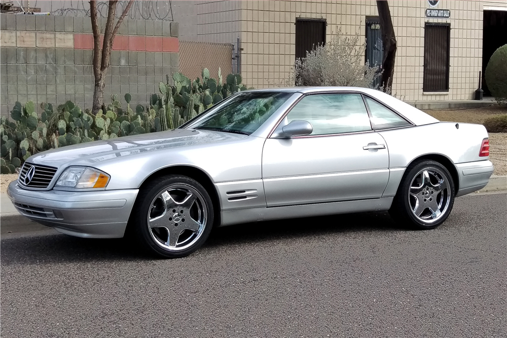 2001 MERCEDES-BENZ 500SL CONVERTIBLE