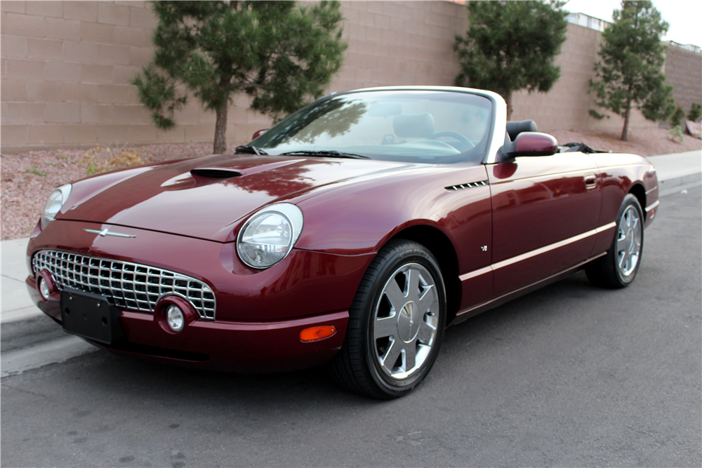 2004 FORD THUNDERBIRD CONVERTIBLE