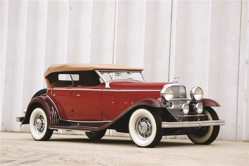 1932 LINCOLN KB V12 BRUNN SPORT PHAETON