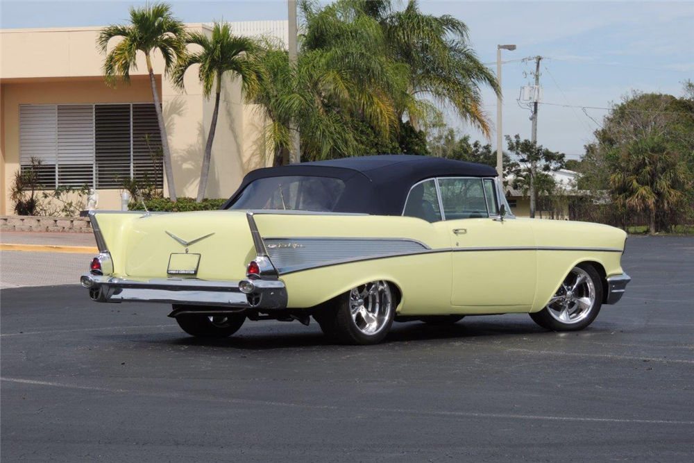 1957 CHEVROLET BEL AIR CUSTOM CONVERTIBLE