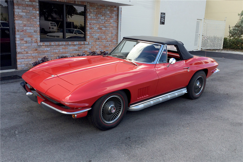 1967 CHEVROLET CORVETTE 327/350 CONVERTIBLE