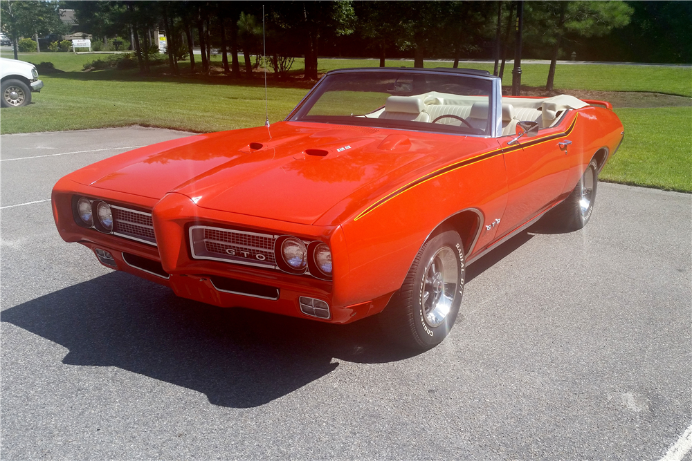 1969 PONTIAC GTO CONVERTIBLE