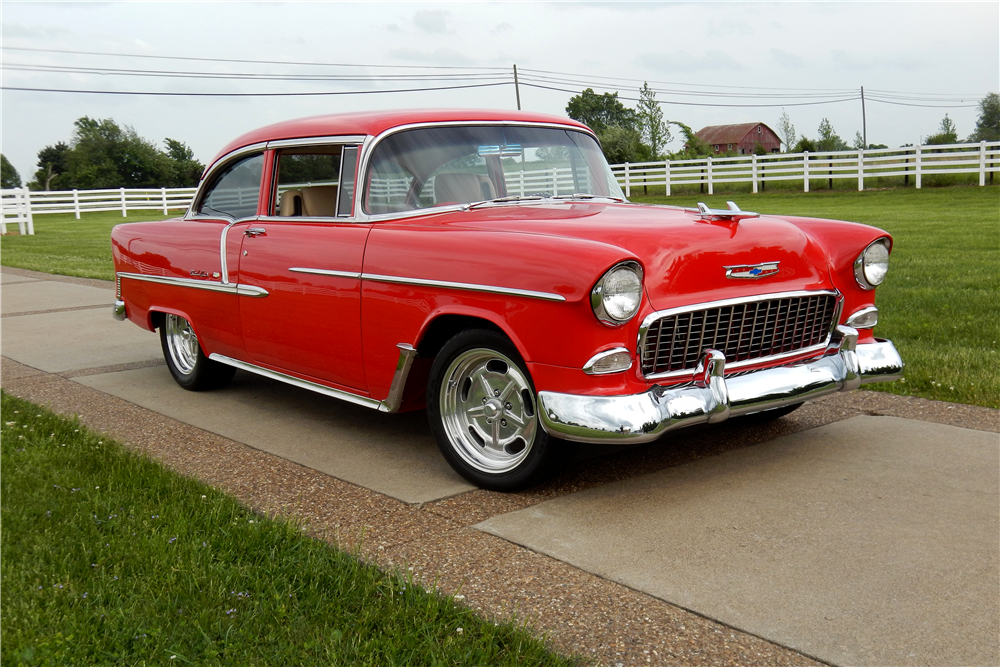 1955 CHEVROLET BEL AIR CUSTOM SEDAN