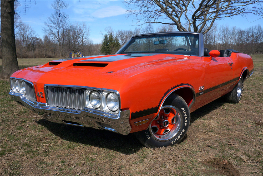 1970 OLDSMOBILE 442 CONVERTIBLE