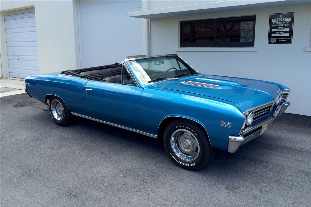 1967 CHEVROLET CHEVELLE SS 396 CONVERTIBLE