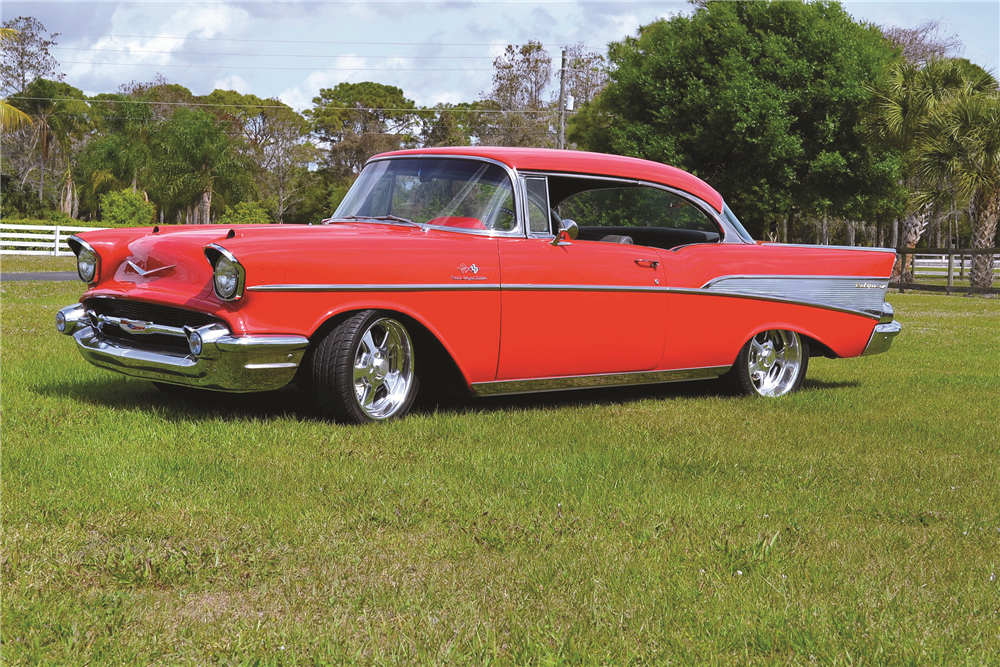 1957 CHEVROLET BEL AIR CUSTOM HARDTOP