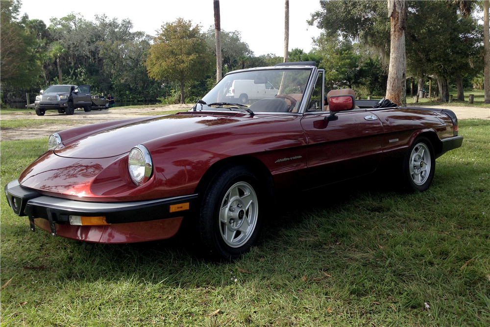 1988 ALFA ROMEO VELOCE SPIDER