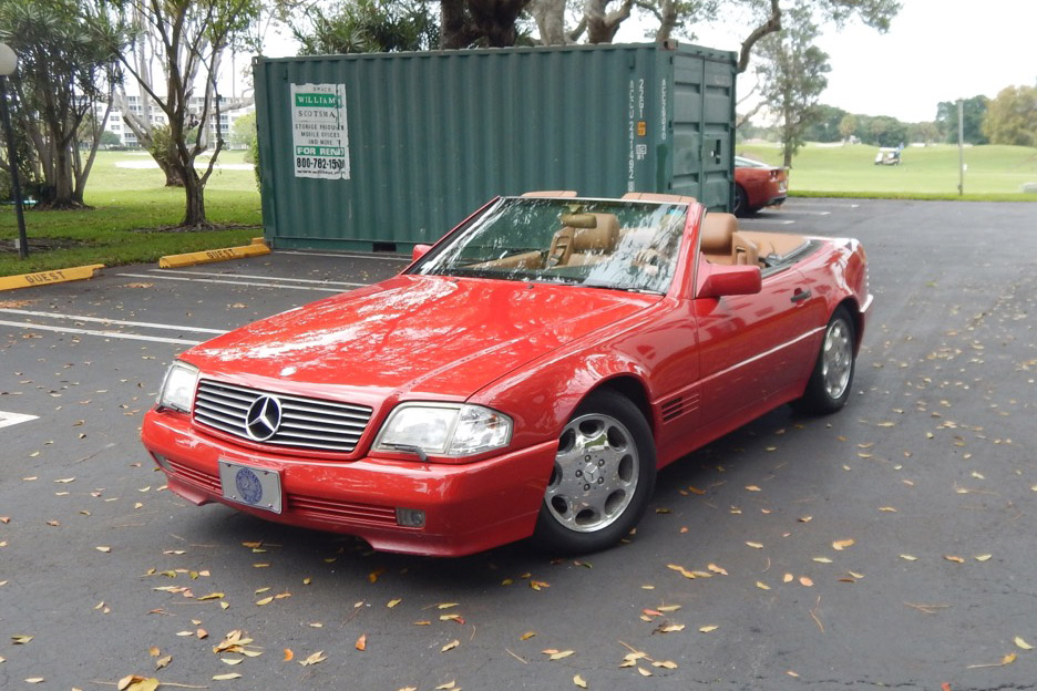 1993 MERCEDES-BENZ 500SL CONVERTIBLE