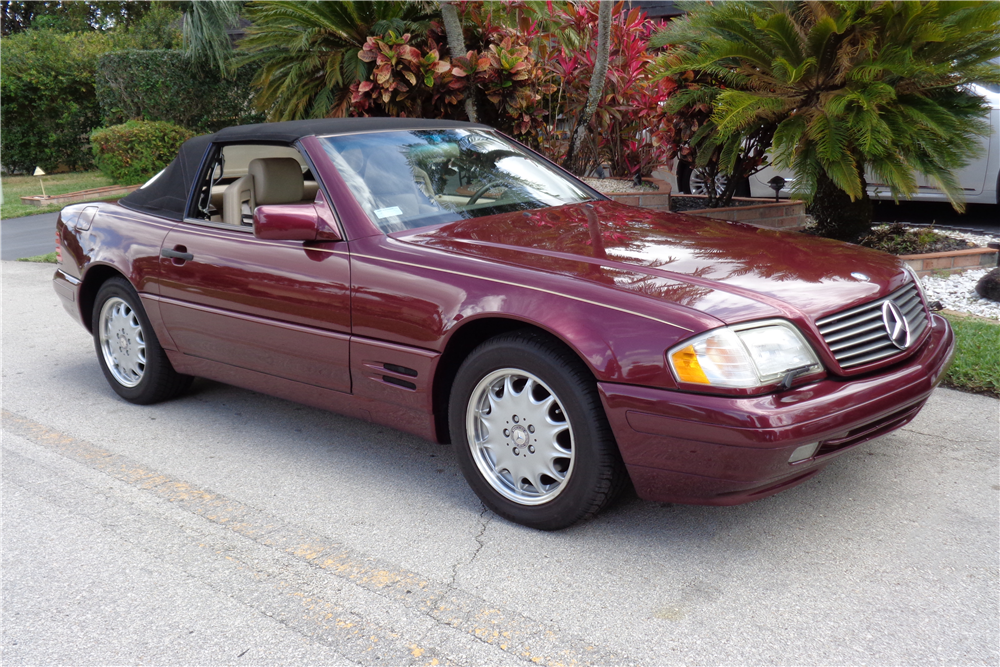 1996 MERCEDES-BENZ SL500 CONVERTIBLE