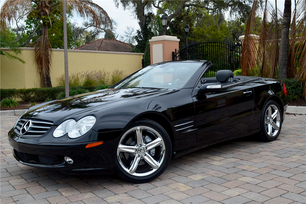 2006 MERCEDES-BENZ SL500 CONVERTIBLE