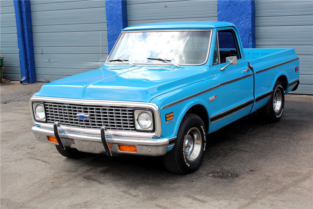 1972 CHEVROLET C-10 SUPER CHEYENNE SWB