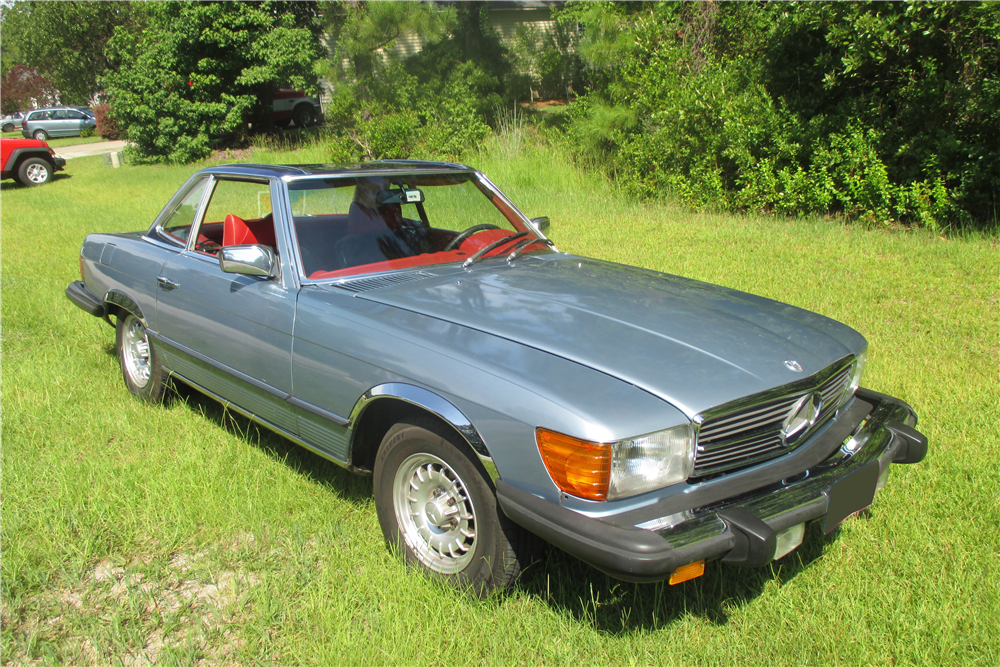 1979 MERCEDES-BENZ 450SL CONVERTIBLE