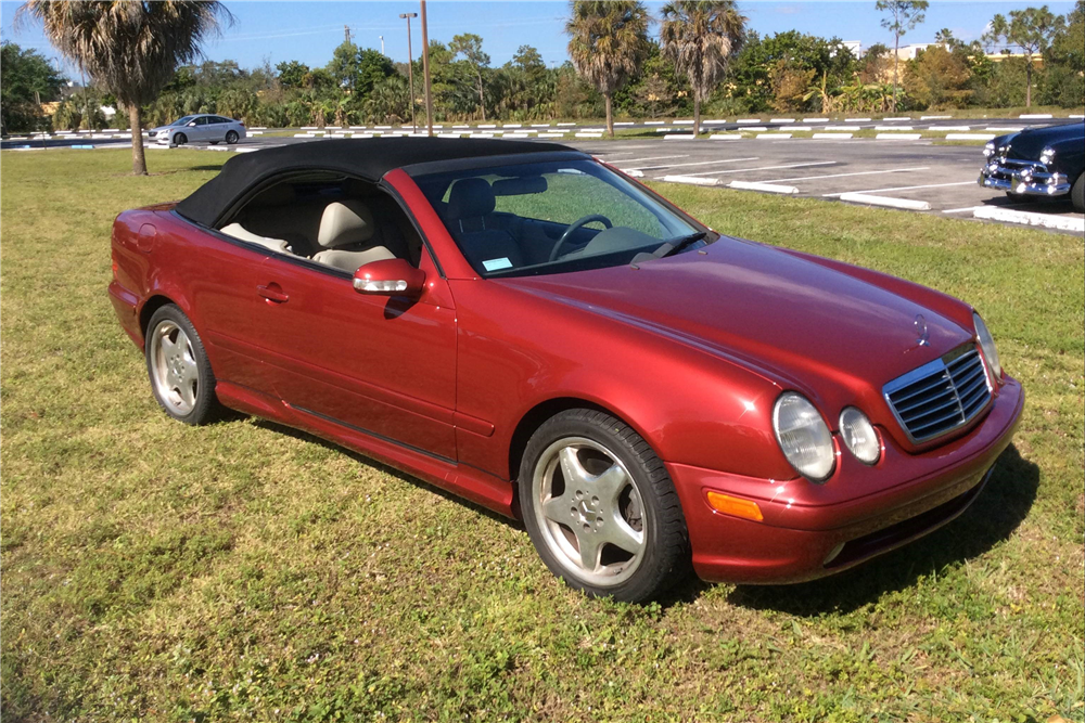 2001 MERCEDES-BENZ CLK430 CONVERTIBLE