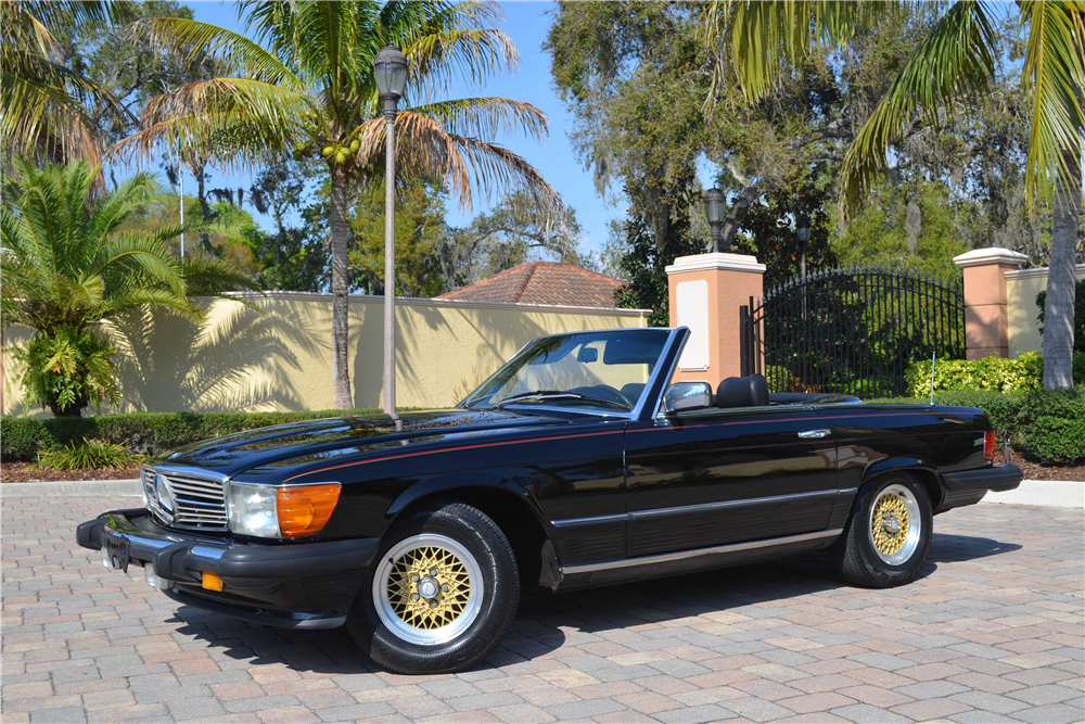 1980 MERCEDES-BENZ 450SL CONVERTIBLE