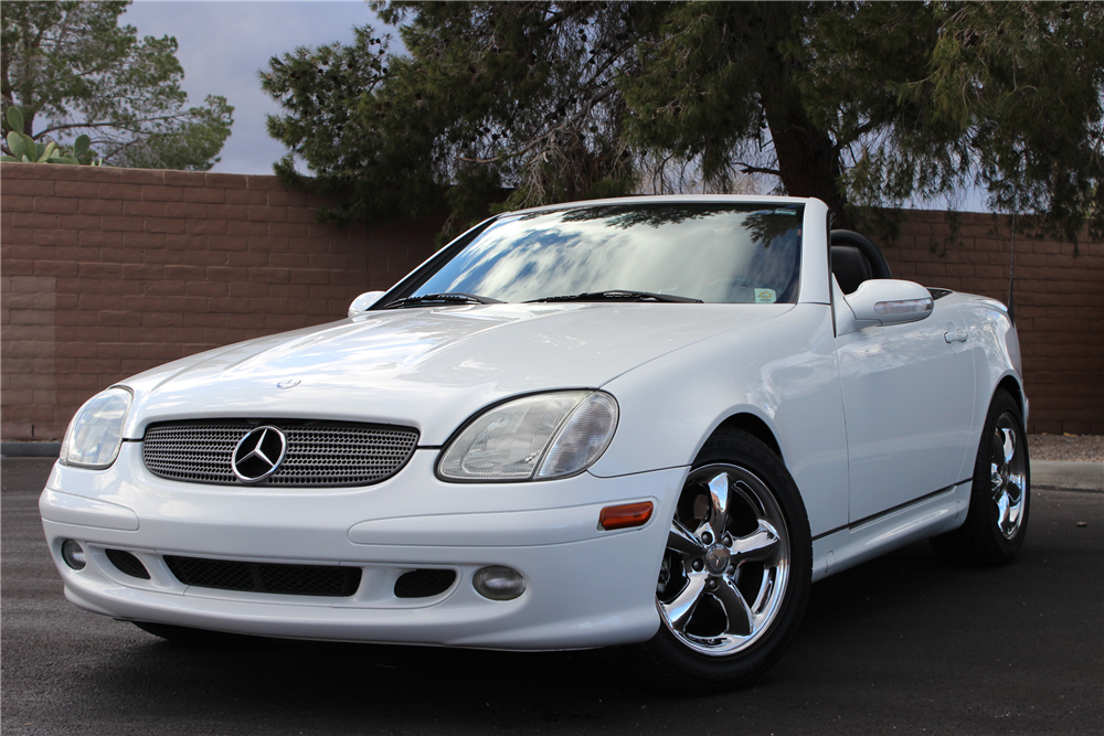 2001 MERCEDES-BENZ SLK320 CONVERTIBLE