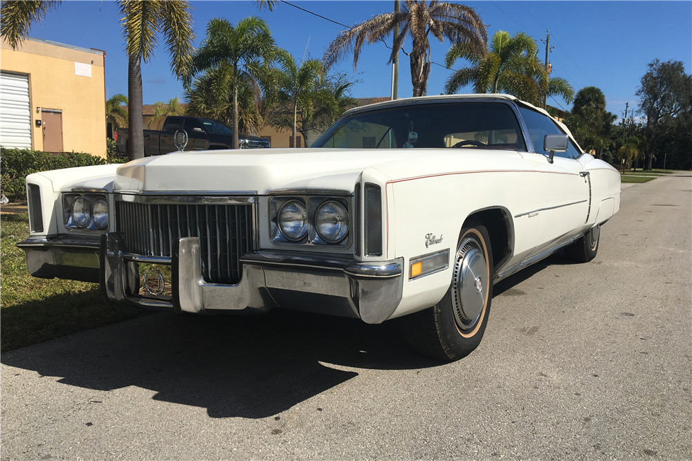 1972 CADILLAC ELDORADO CONVERTIBLE