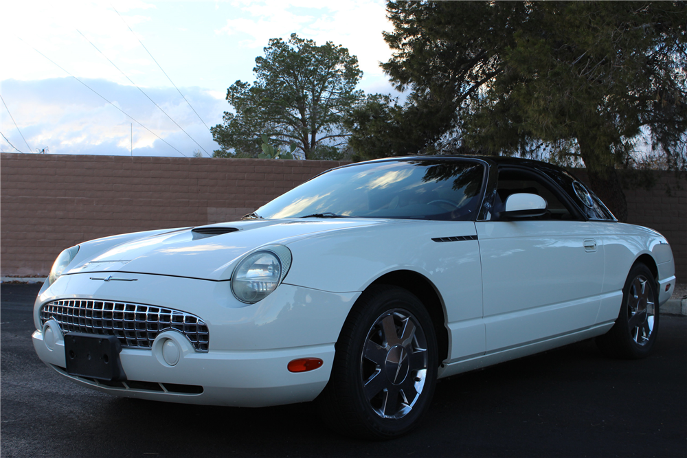 2002 FORD THUNDERBIRD CONVERTIBLE