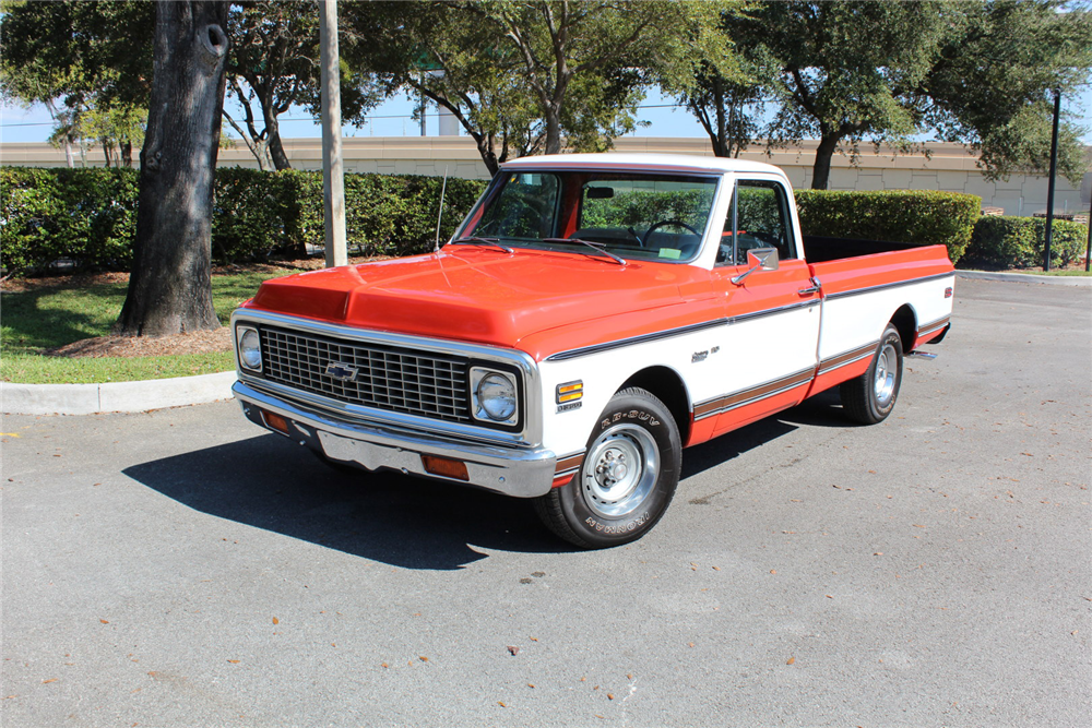 1972 CHEVROLET C10 CUSTOM DELUXE PICKUP