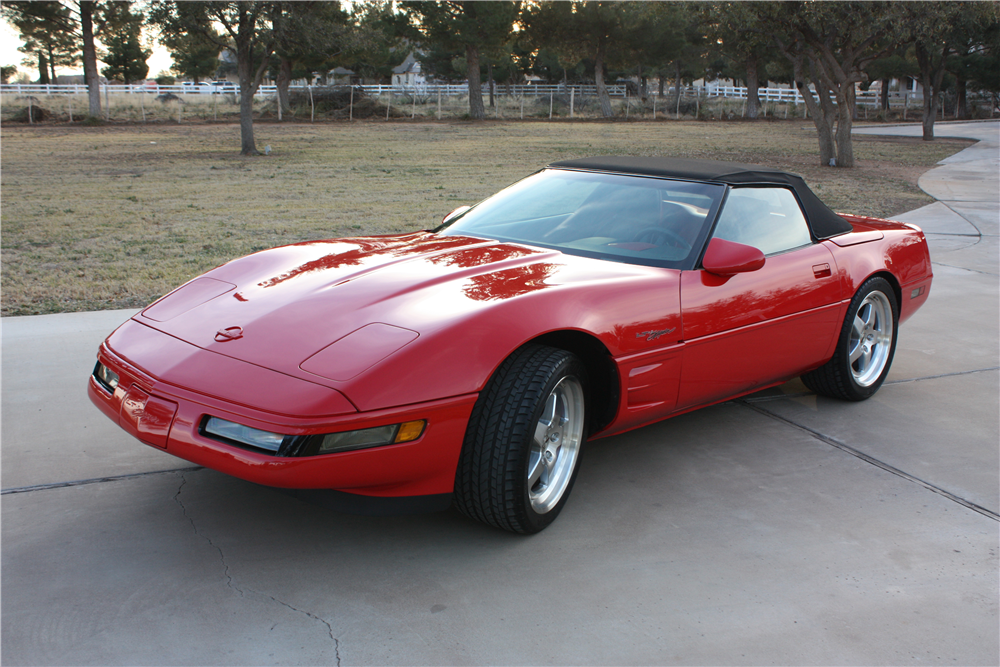 1993 CHEVROLET CORVETTE LT1 SPYDER CONVERTIBLE