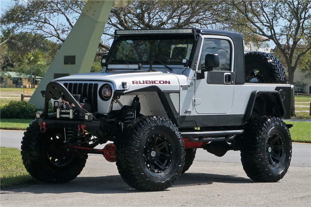 2005 JEEP WRANGLER UNLIMITED CUSTOM 4X4 PICKUP