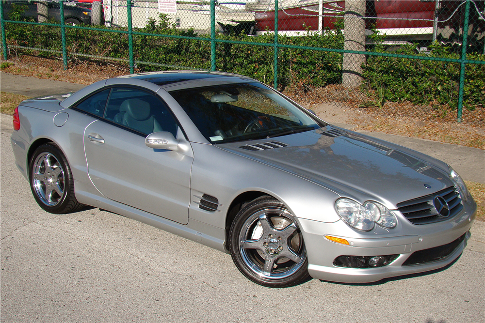 2003 MERCEDES-BENZ SL500 AMG CONVERTIBLE