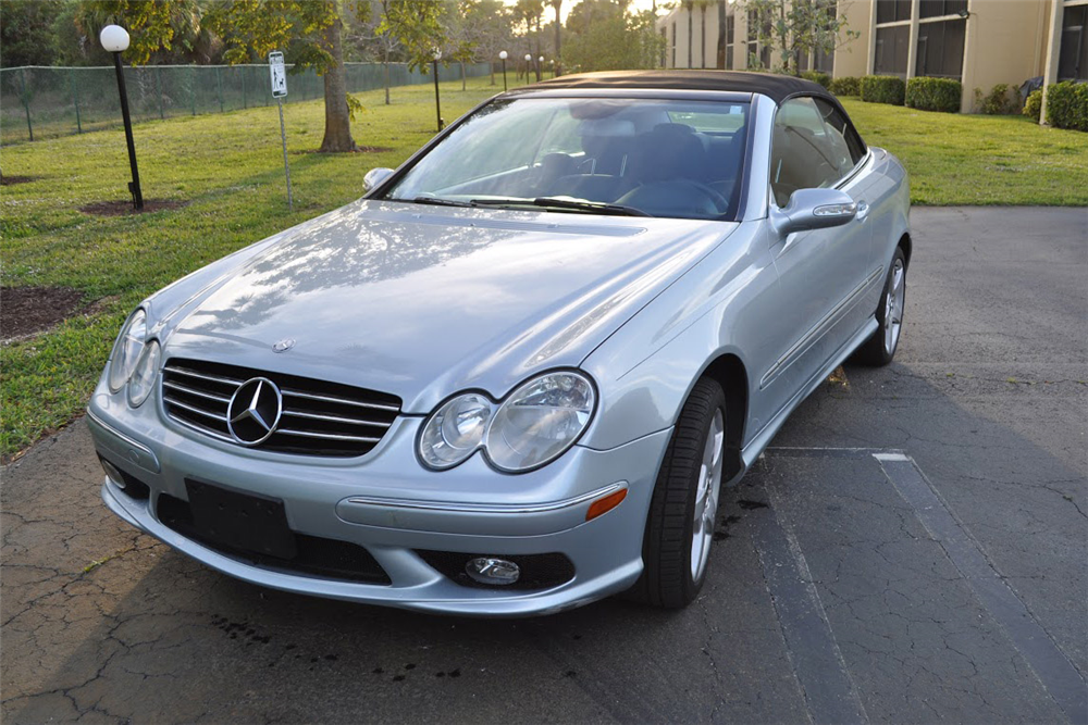 2005 MERCEDES-BENZ CLK500 CONVERTIBLE