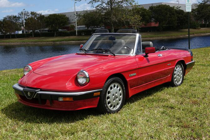 1986 ALFA ROMEO SPIDER CONVERTIBLE