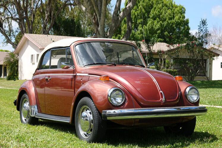 1978 VOLKSWAGEN SUPER BEETLE CONVERTIBLE