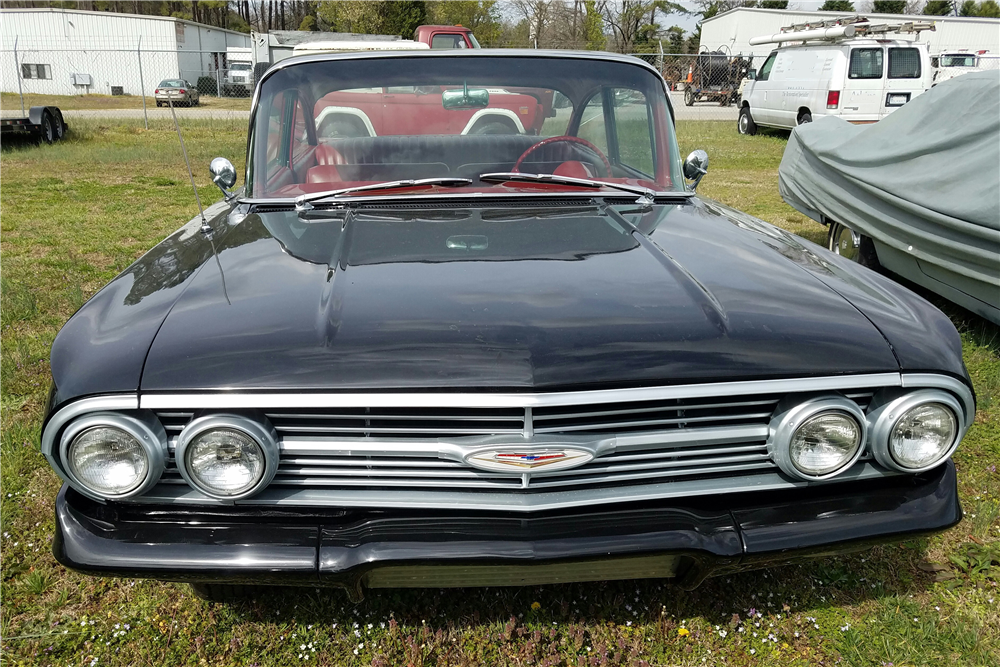 1960 CHEVROLET BISCAYNE CUSTOM TWO-DOOR POST