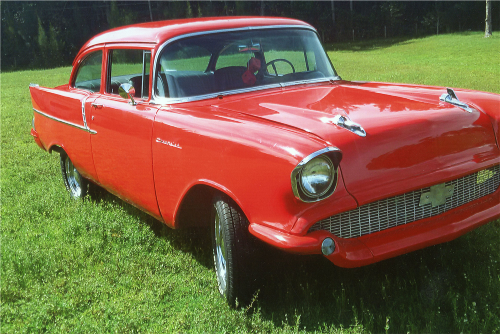 1957 CHEVROLET 150 CUSTOM 2-DOOR POST