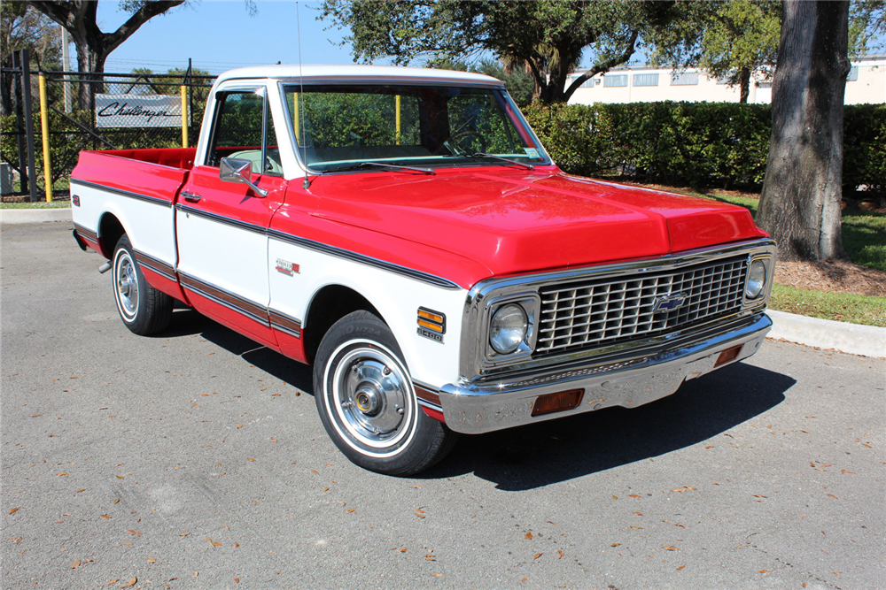 1972 CHEVROLET C-10 SUPER CHEYENNE PICKUP