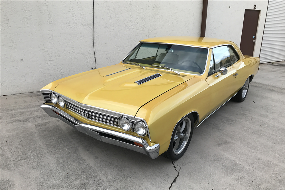 1967 CHEVROLET CHEVELLE CUSTOM COUPE