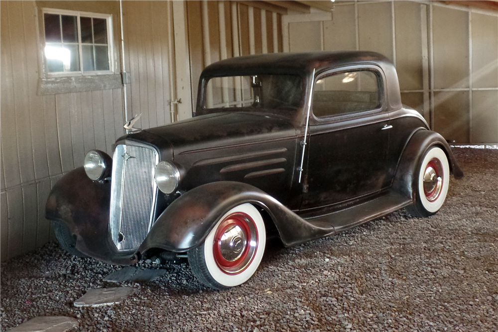 1934 CHEVROLET 3-WINDOW COUPE