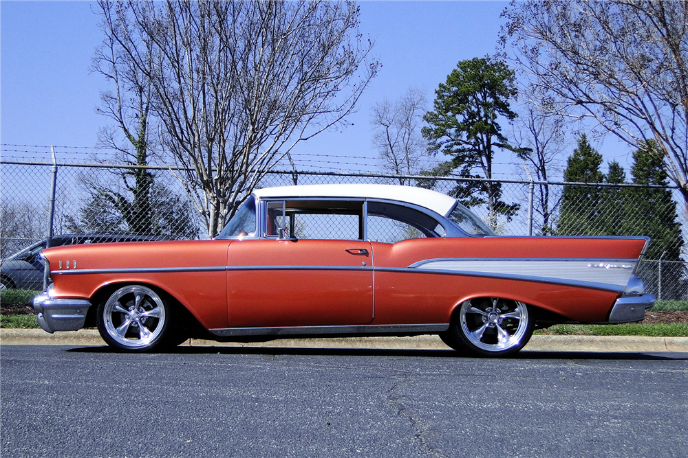 1957 CHEVROLET BEL AIR CUSTOM COUPE