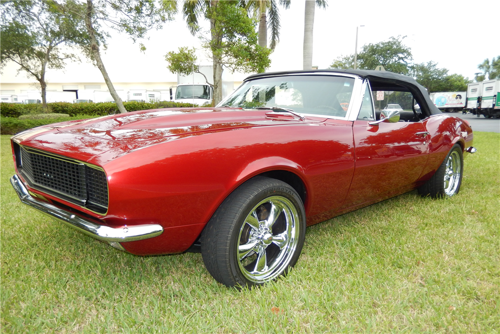 1967 CHEVROLET CAMARO CUSTOM CONVERTIBLE