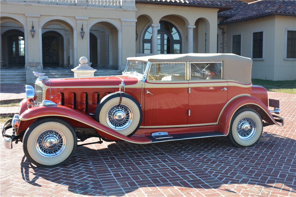 1932 NASH AMBASSADOR 8 CONVERTIBLE SEDAN