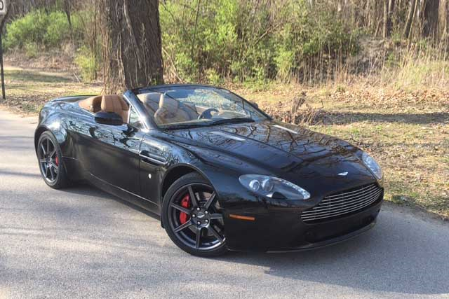 2008 ASTON MARTIN VANTAGE CONVERTIBLE