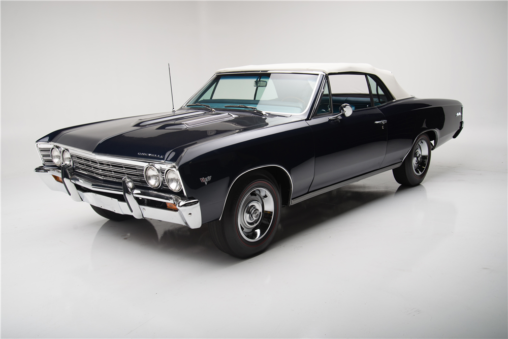 1967 CHEVROLET CHEVELLE MALIBU CONVERTIBLE