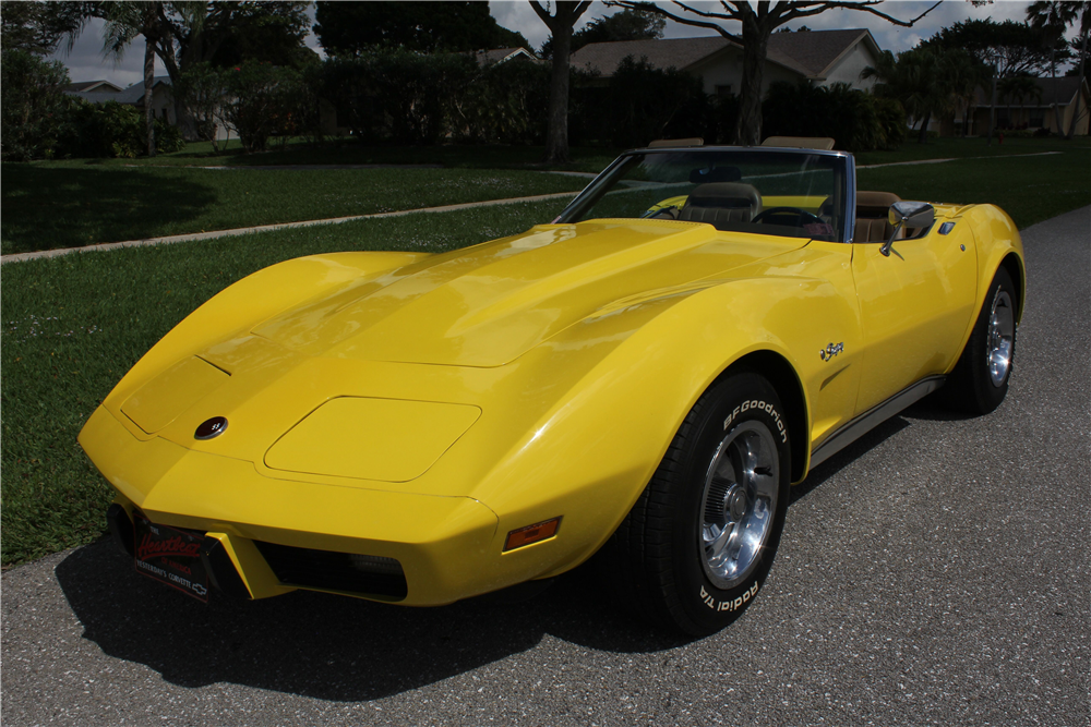 1975 CHEVROLET CORVETTE 350/165 CONVERTIBLE