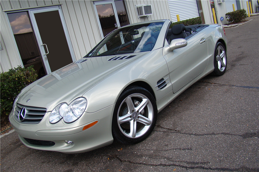 2003 MERCEDES-BENZ SL500 CONVERTIBLE