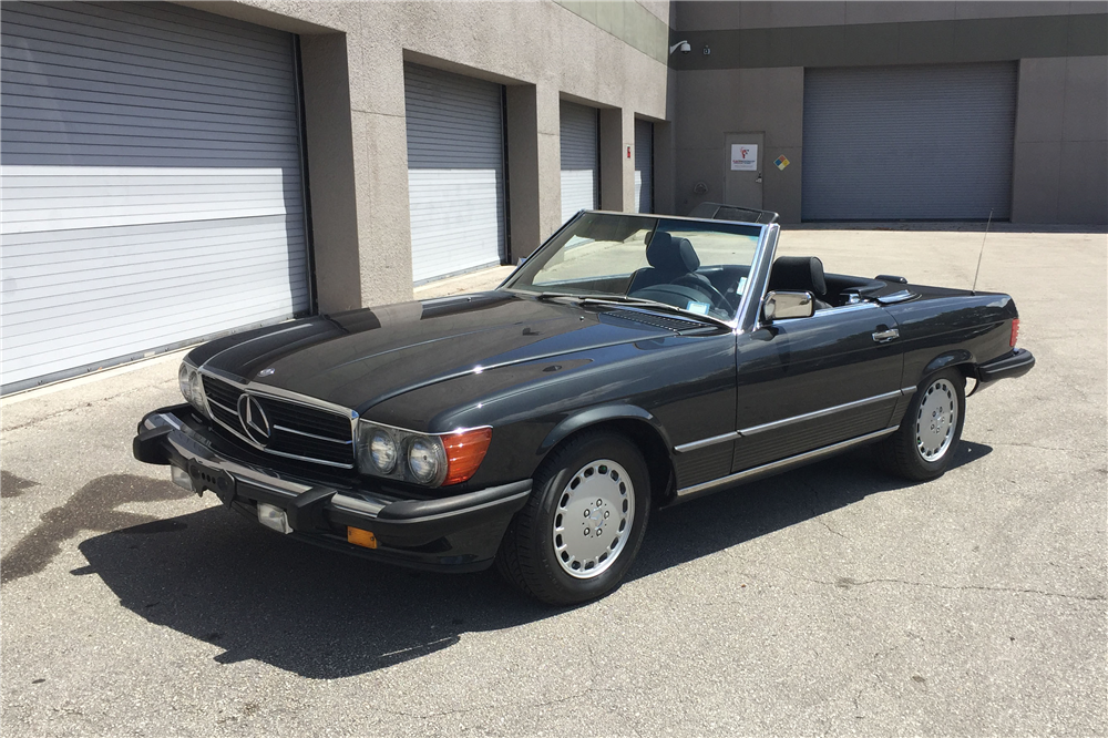 1989 MERCEDES-BENZ 560SL CONVERTIBLE