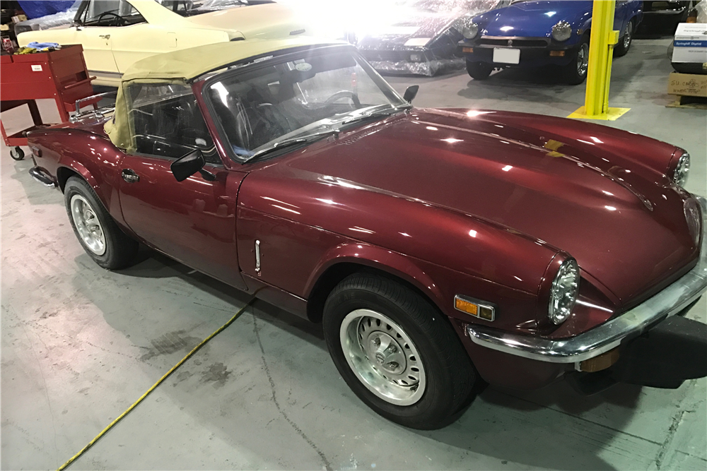 1980 TRIUMPH SPITFIRE CONVERTIBLE