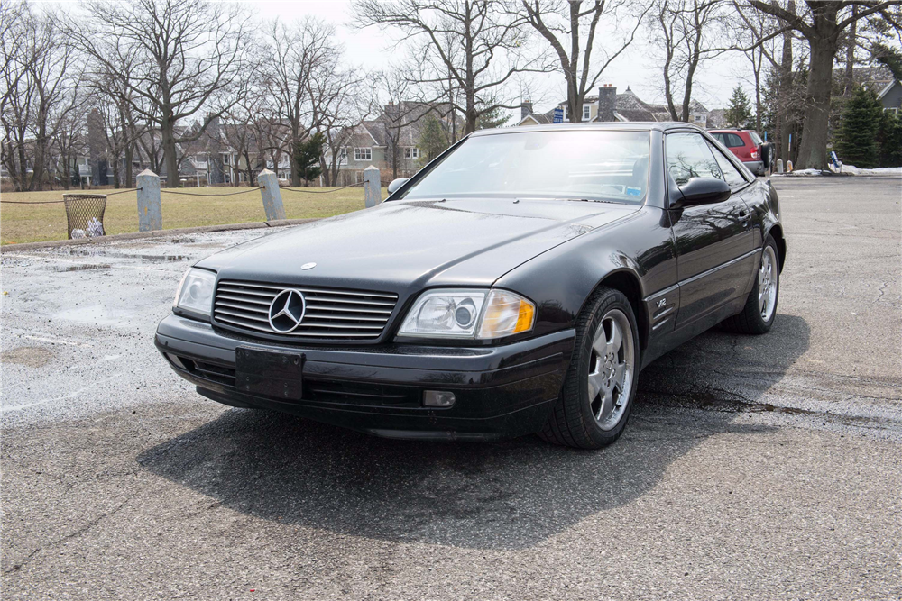 2000 MERCEDES-BENZ 600SL CONVERTIBLE