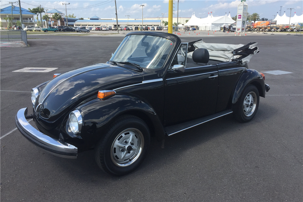 1979 VOLKSWAGEN SUPER BEETLE CONVERTIBLE