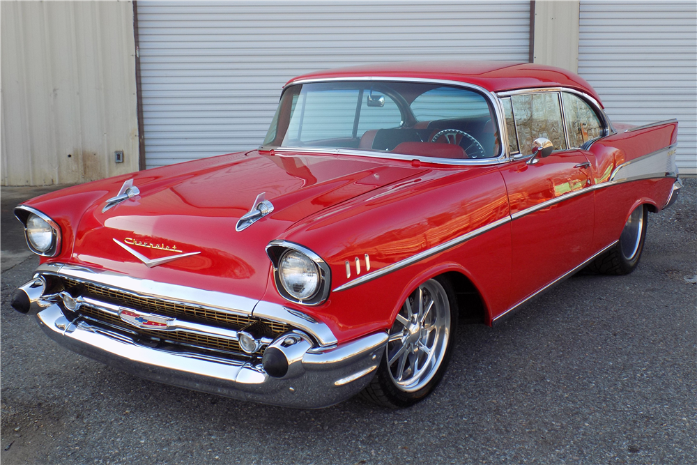 1957 CHEVROLET BEL AIR CUSTOM COUPE