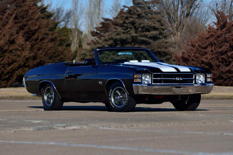 1971 CHEVROLET CHEVELLE SS CONVERTIBLE