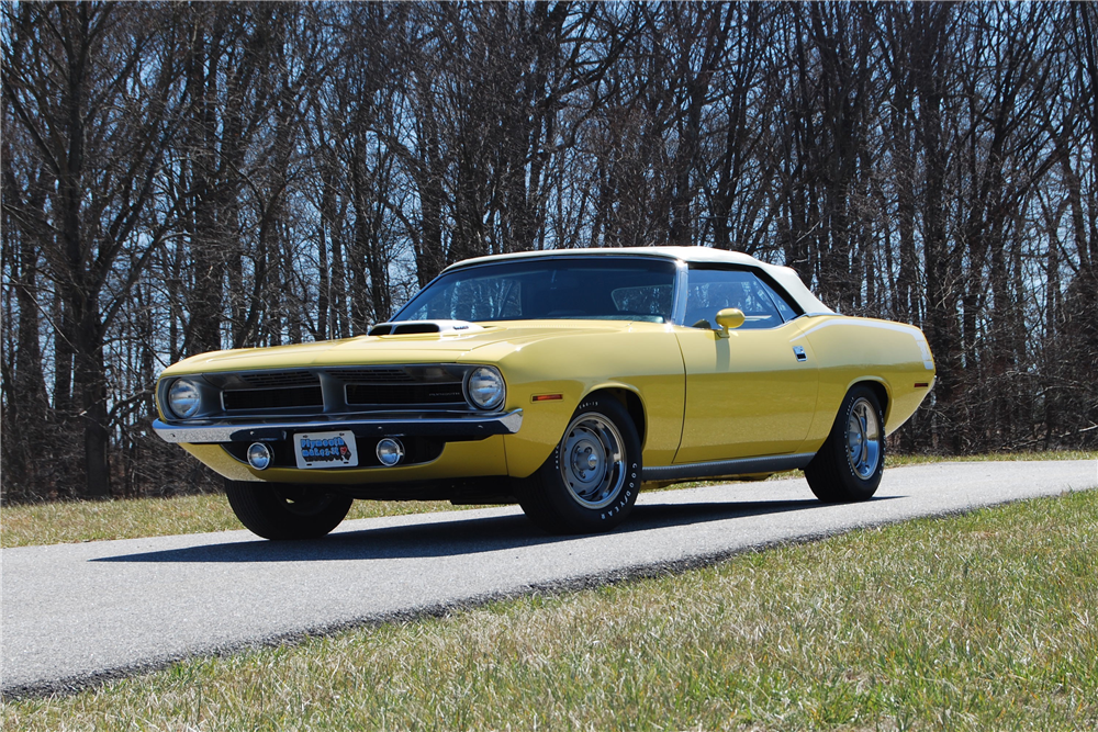 1970 PLYMOUTH BARRACUDA CONVERTIBLE